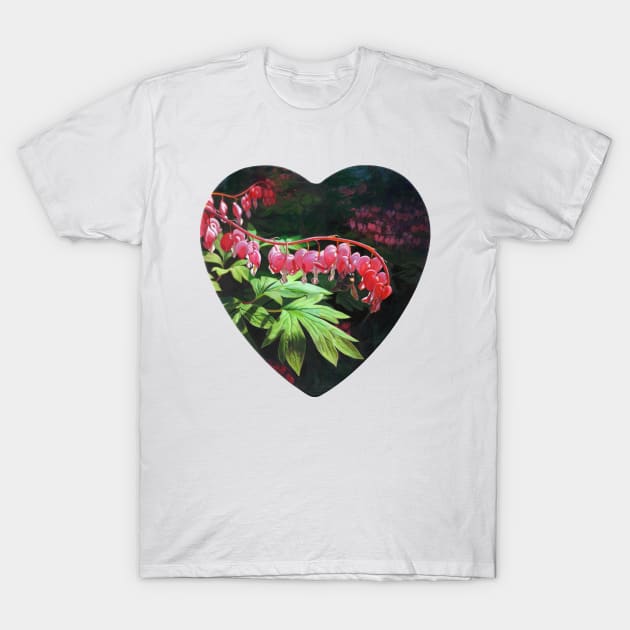 Bleeding Hearts T-Shirt by Illusoryart